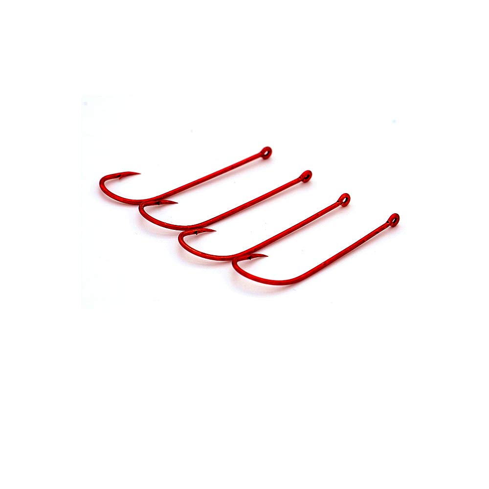 Assorted hook sizes from 1/0 to 8# for freshwater and saltwater