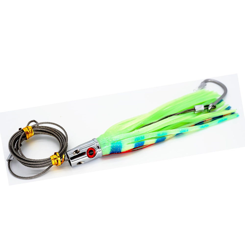 KUNSILANE dolphin-wahoo target design attracts big offshore bites