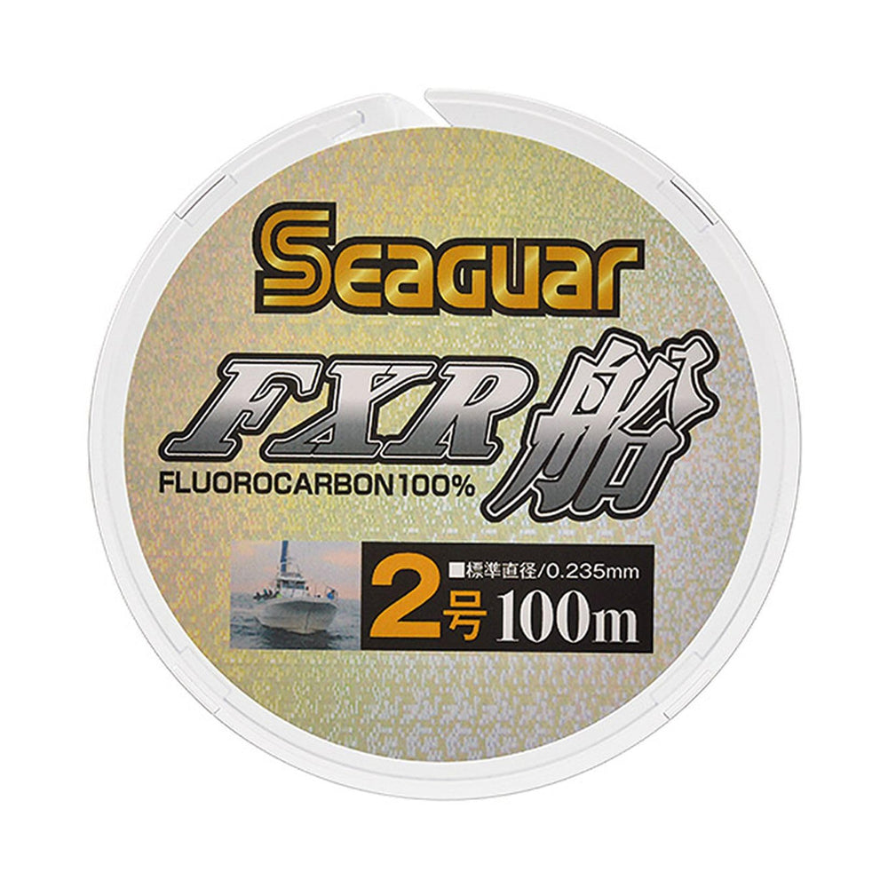 KUREHA Seaguar Harris Seager FXR Ship No.8 diameter 0.470 mm highlight on clear fluorocarbon line