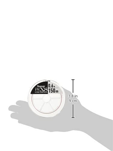 kureha seaguar pex8 lure edition length color overview on the spool