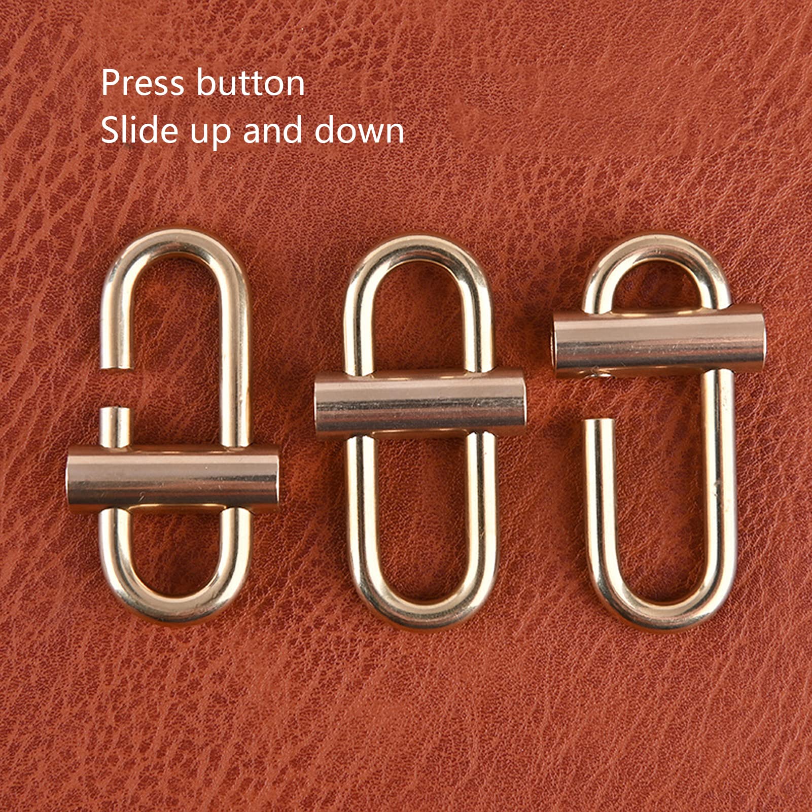 Kuuleyn brass lock keychain hanging with multiple items for versatile everyday carry.