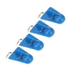 Kuuleyn fishing diving board blue side view, lightweight and easy to transport