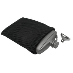 Kuvik titanium flask compact dimensions illustrate easy pocket carry during hikes