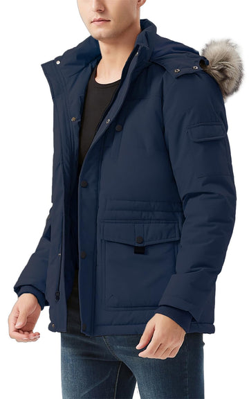 KVE coat with multiple pockets highlights secure storage and warm hands during outings.