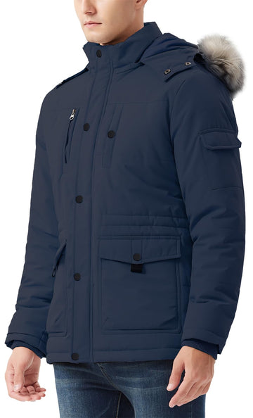 KVE shell uses anti-water Oxford fabric for light rain and snow protection.