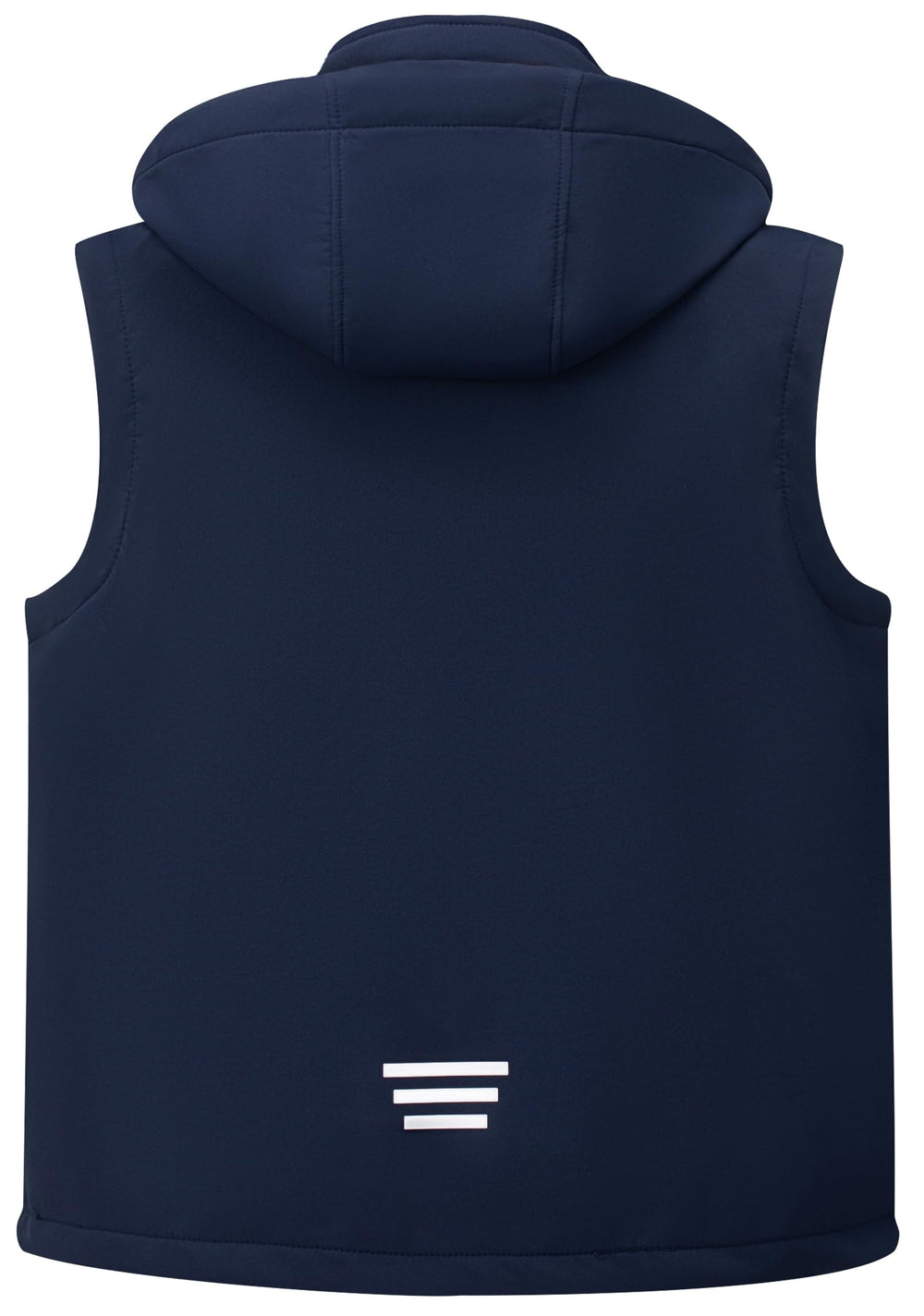 KVE men's softshell vest offers 4-way stretch for unrestricted movement.