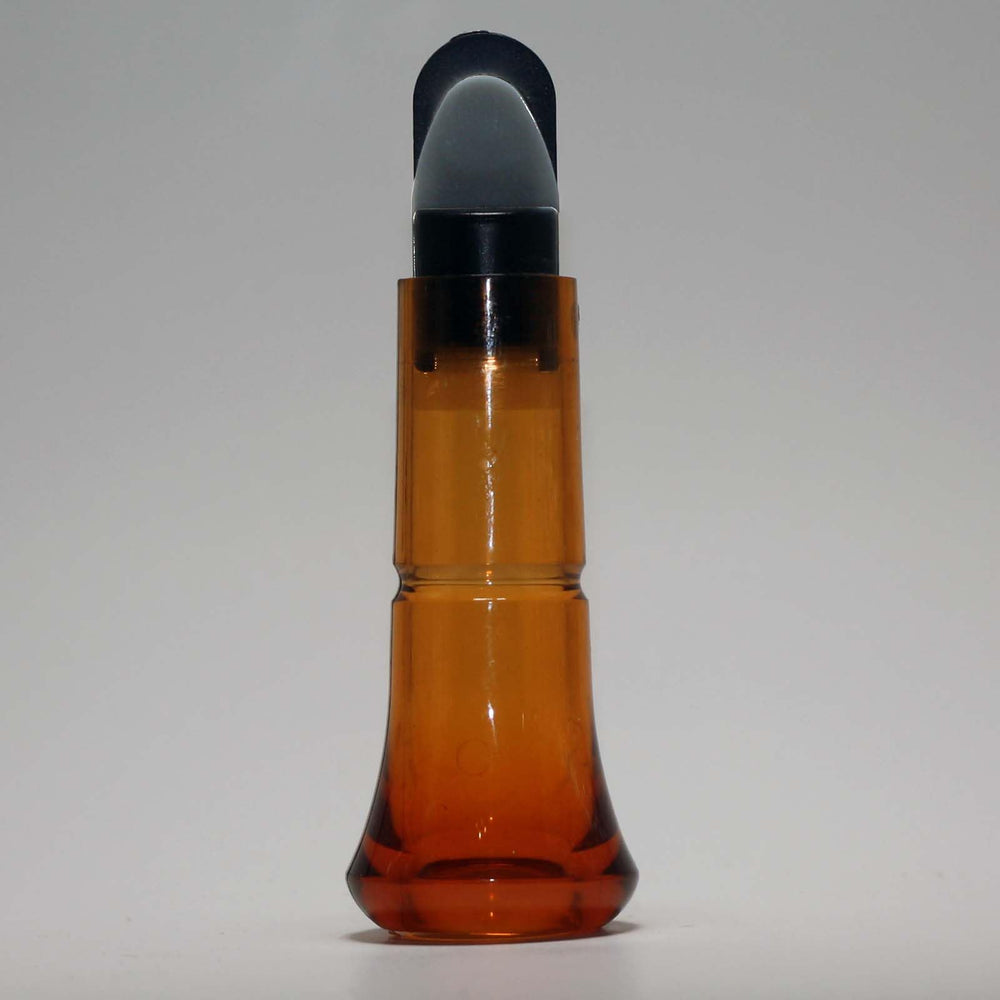 Kwack Wacker goose call inserts with bourbon short reed for authentic goose sounds during waterfowl hunts.