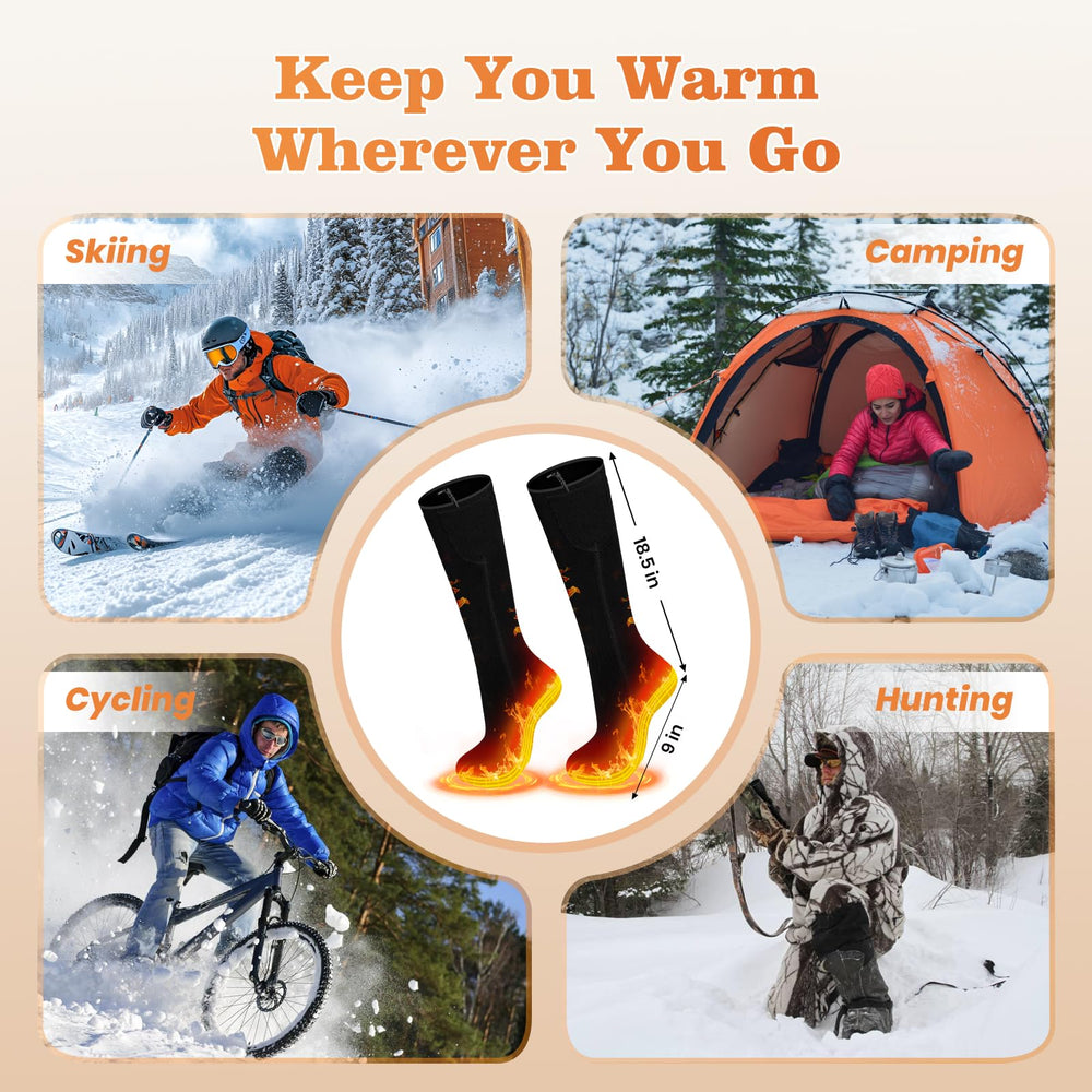 KWANCHOO soft breathable fabric unisex socks blend comfort and warmth.