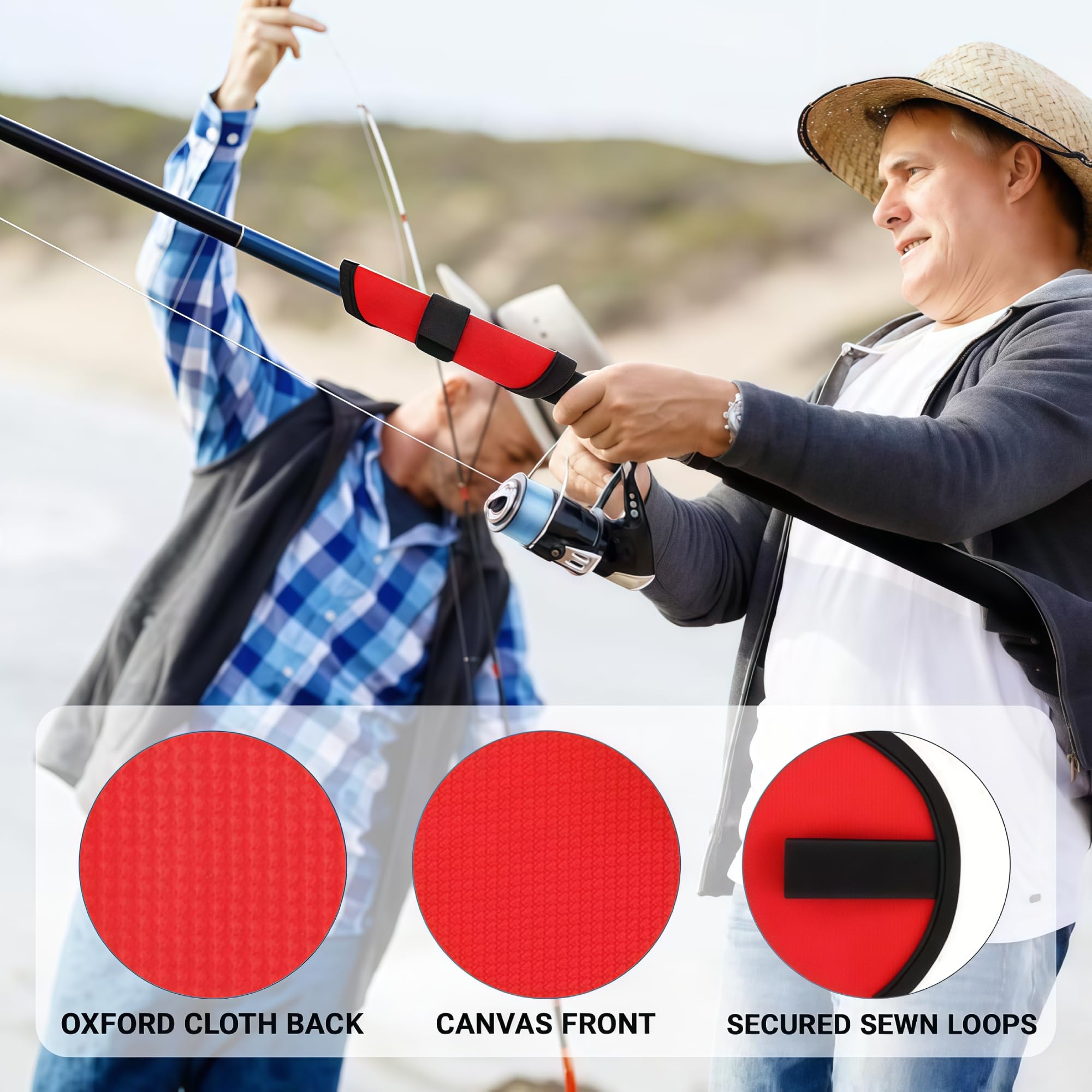 KWHSPKENG compact 5.9 x 5.9 inch size fits tackle bags.