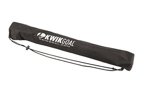 Kwik Goal Coaches' Seat black side view — compact, easy to transport and store
