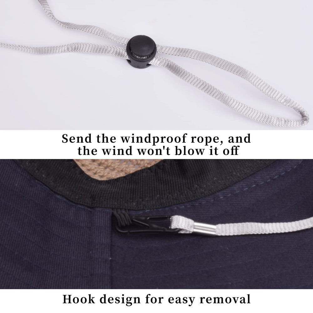 Detachable chin strap for a snug fit