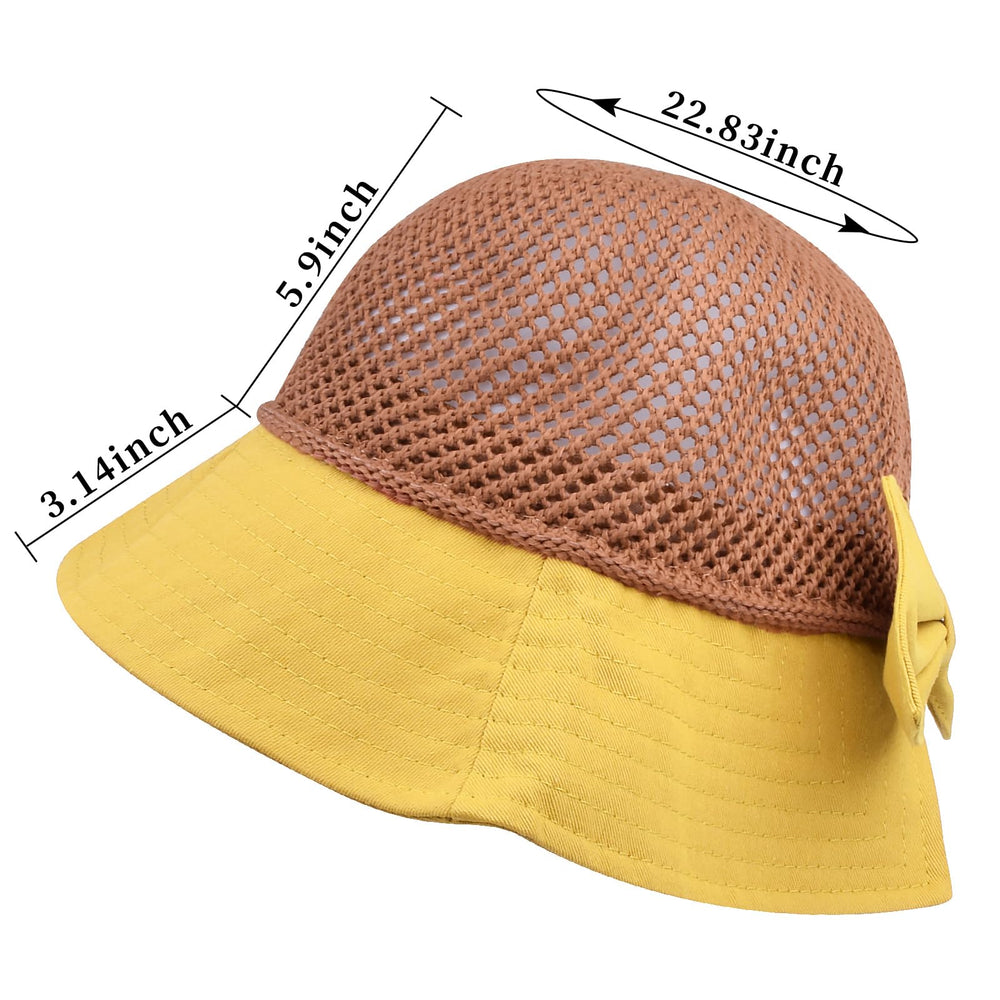 Breathable mesh crown close-up
