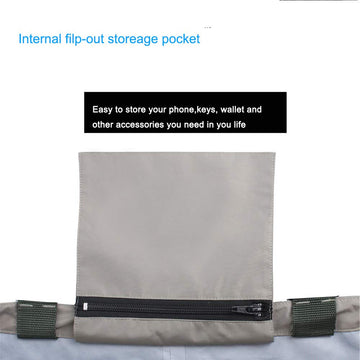 Kylebooker 3-layer TRICOT fabric offers waterproof, breathable protection.