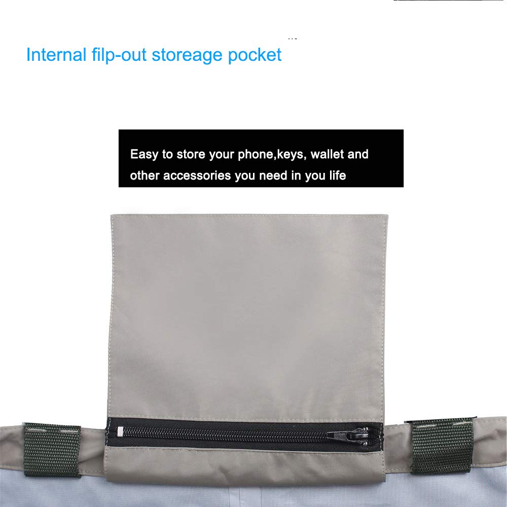 Kylebooker 3-layer TRICOT fabric offers waterproof, breathable protection.