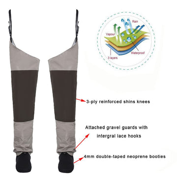 Kylebooker 4mm neoprene socks provide warmth and quick drying for varied conditions