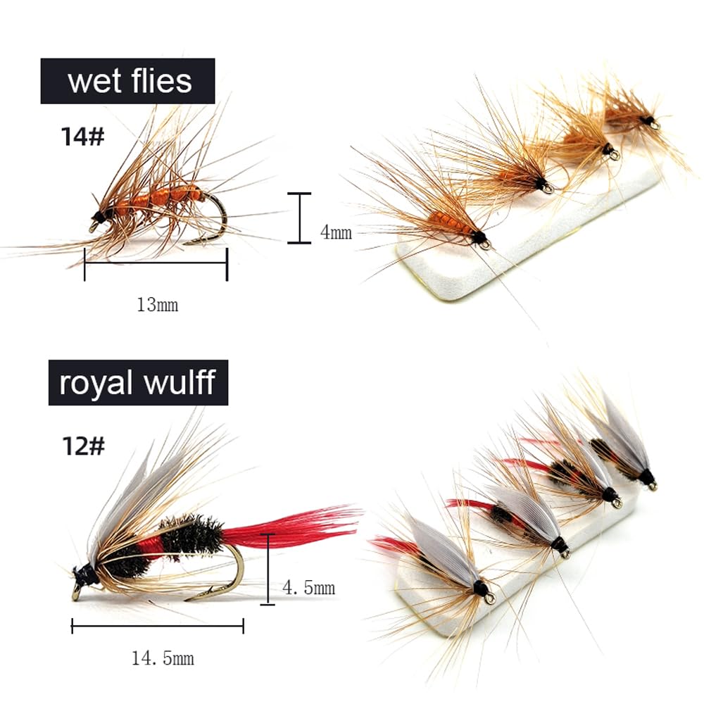 Woolly bugger patterns for trout in Kylebooker kit