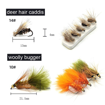Compact fly box dimensions 4.44 x 2.91 x 0.94 inches