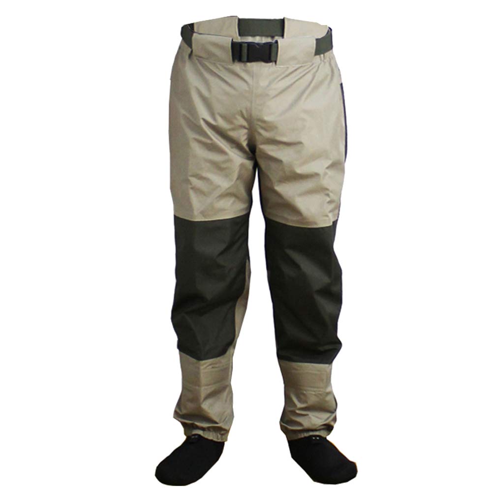Kylebooker breathable waist-high waders deliver dry warmth for fishing adventures.