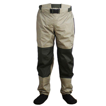 Kylebooker breathable waist-high waders deliver dry warmth for fishing adventures.