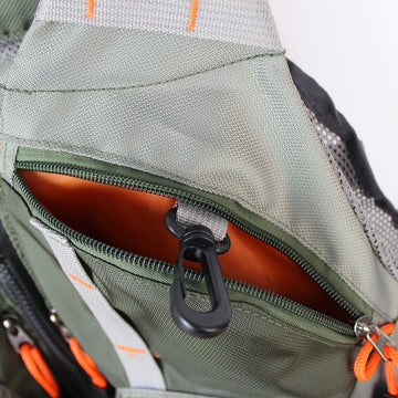 Kylebooker fishing vest mesh Army Green durable fabric for long-term use.