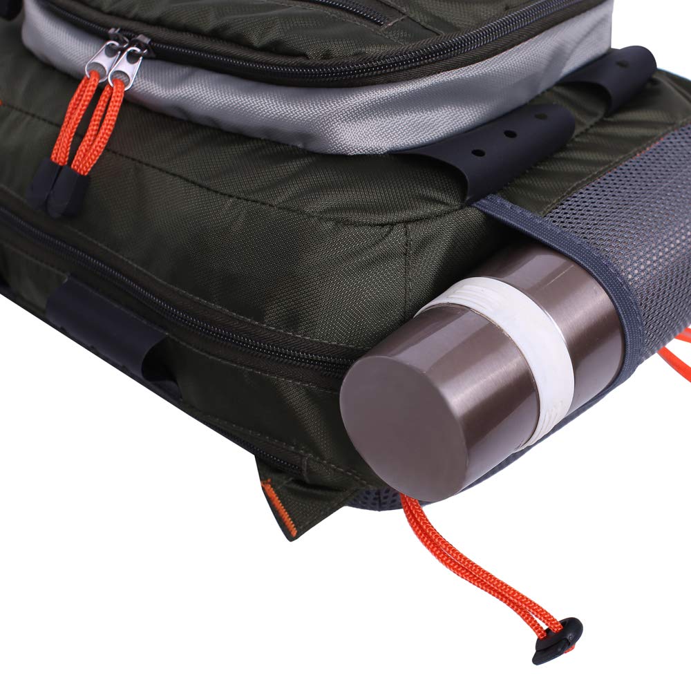 Suitable for freshwater or saltwater fishing trips