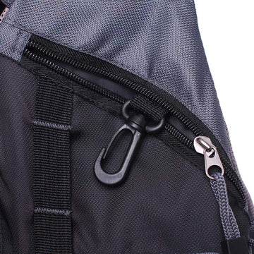 Kylebooker fly fishing vest mesh back highlighting airflow to stay cool.