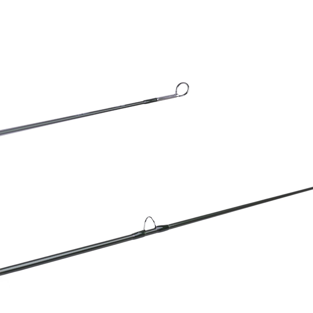 Kylebooker fly rod held in hand