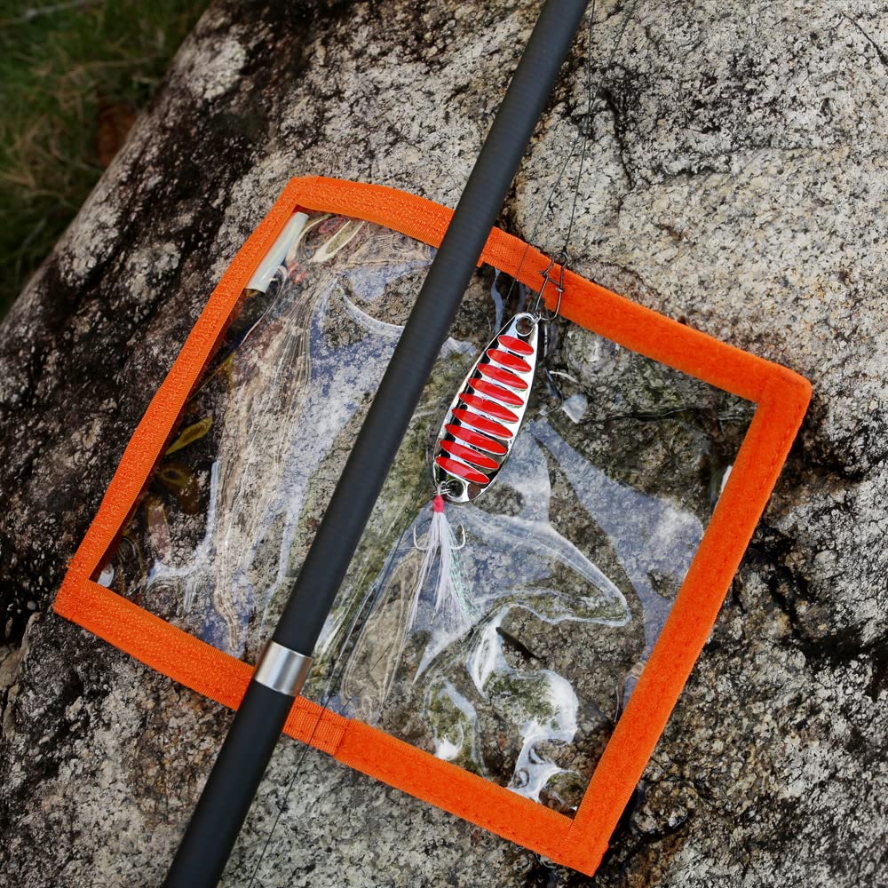 Four lure wraps in package for easy organization