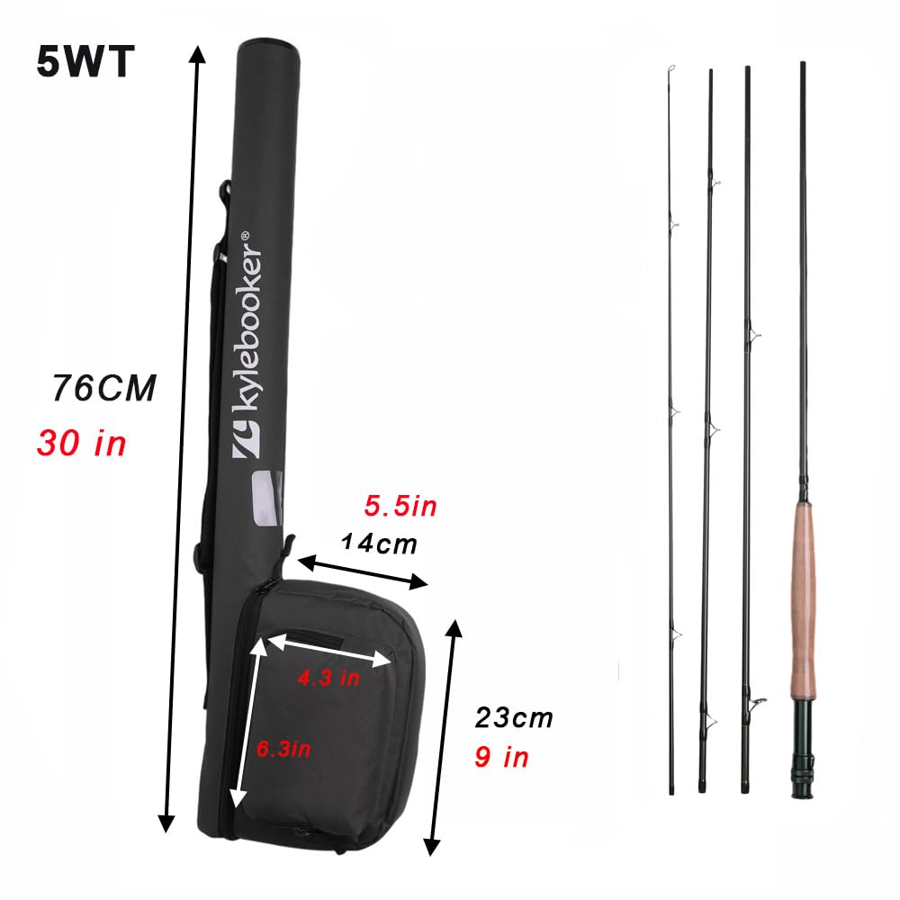 Kylebooker rod tube travel case keeps gear protected on trips