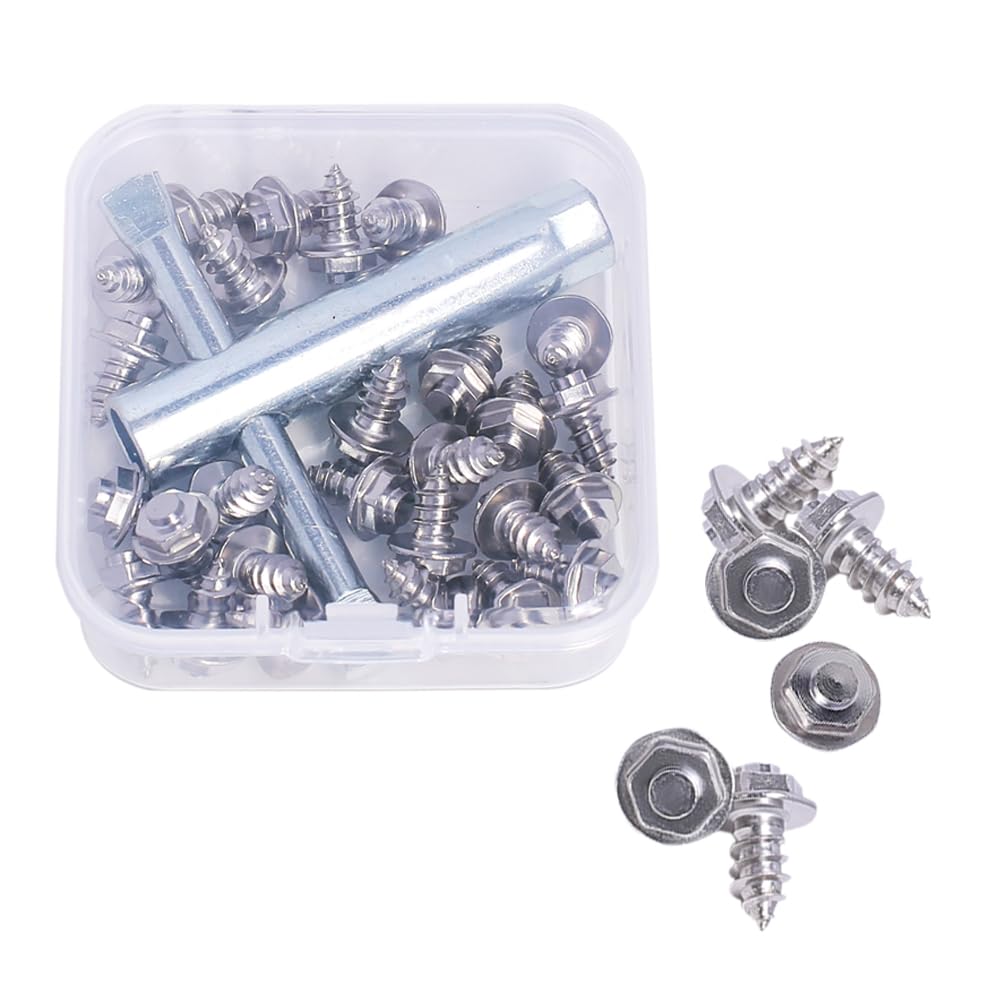 Kylebooker screw-in wading stud kit with 26 pieces