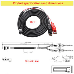 Seaborg 500MJ and BeastMaster compatibility shown with kzfuli 18ft power cable