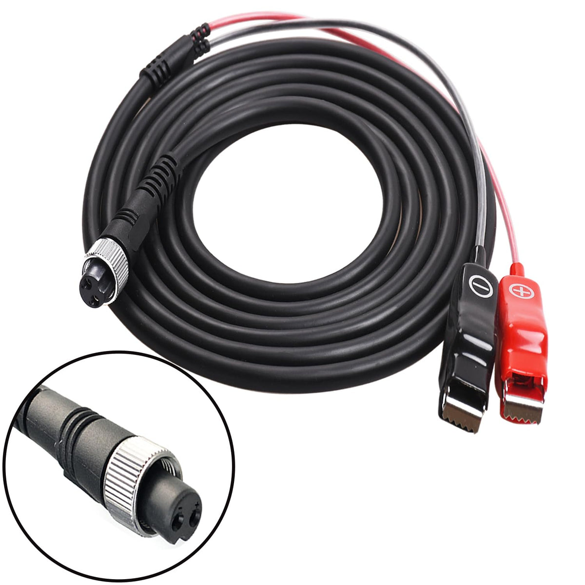 kzfuli 18ft electric fishing reel power cable compatible with Shimano and Daiwa reels