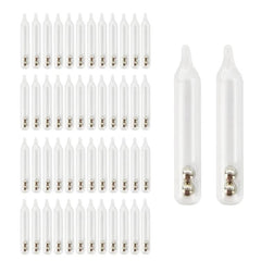 L Shark Shooter glass rattles in three sizes for soft plastic lures, 50pcs pack