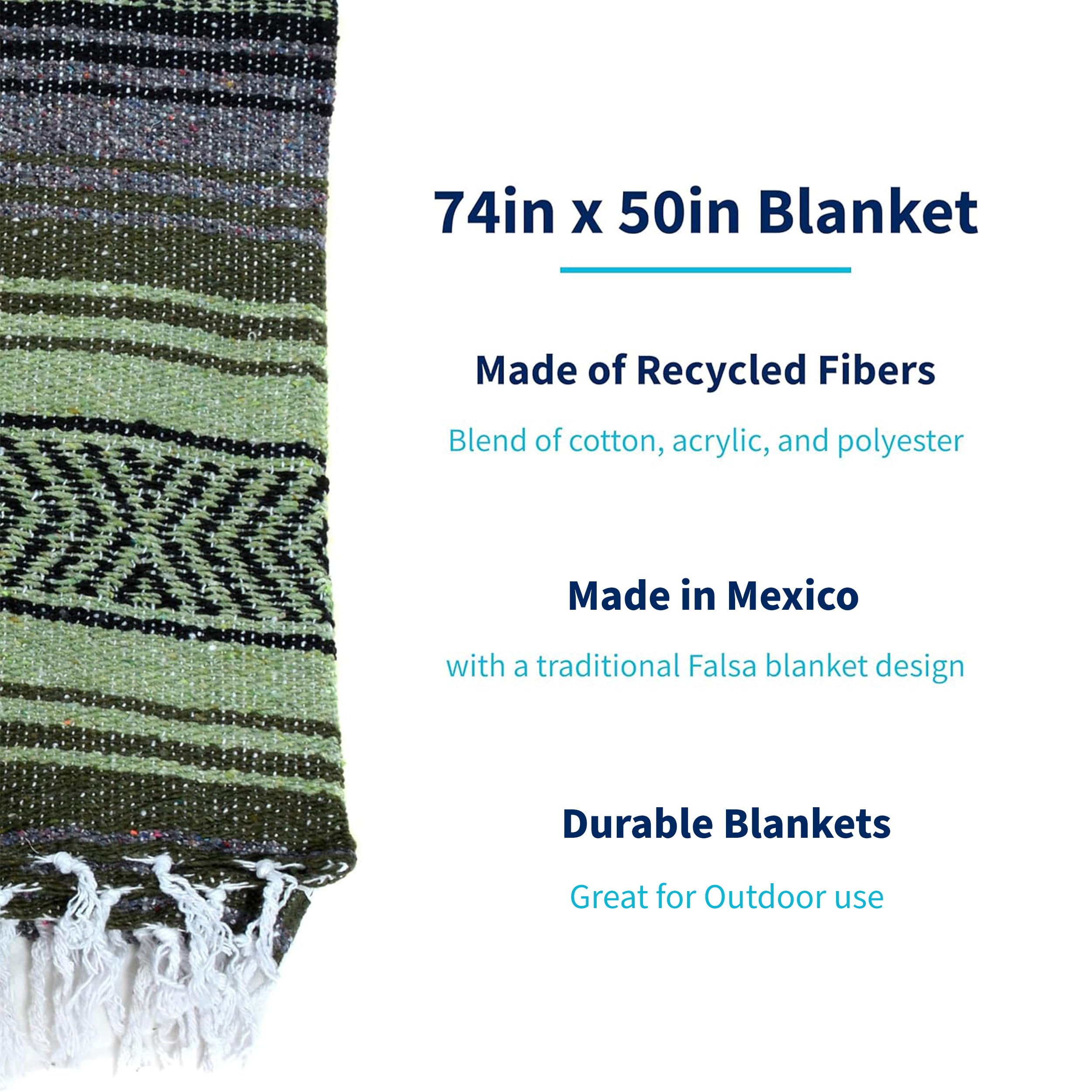 La Montana yoga blanket offers lightweight warmth and supportive cushion for studios.