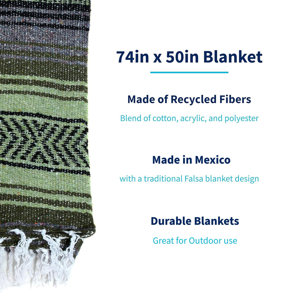 La Montana yoga blanket offers lightweight warmth and supportive cushion for studios.