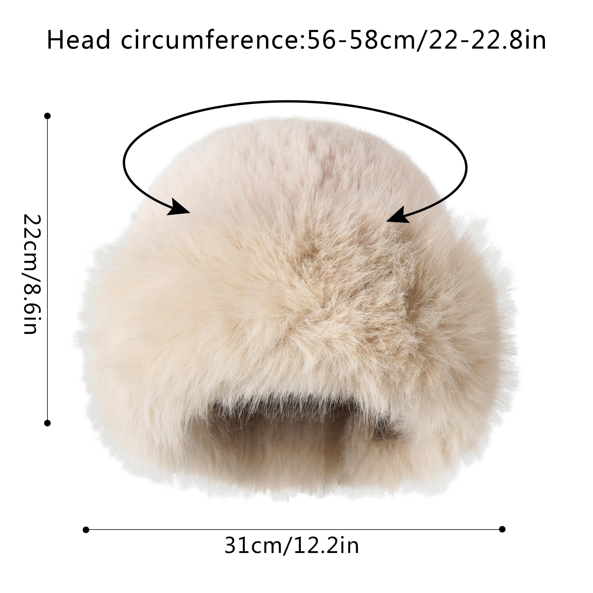 LABANCA fluffy beanie in grey for everyday wear.