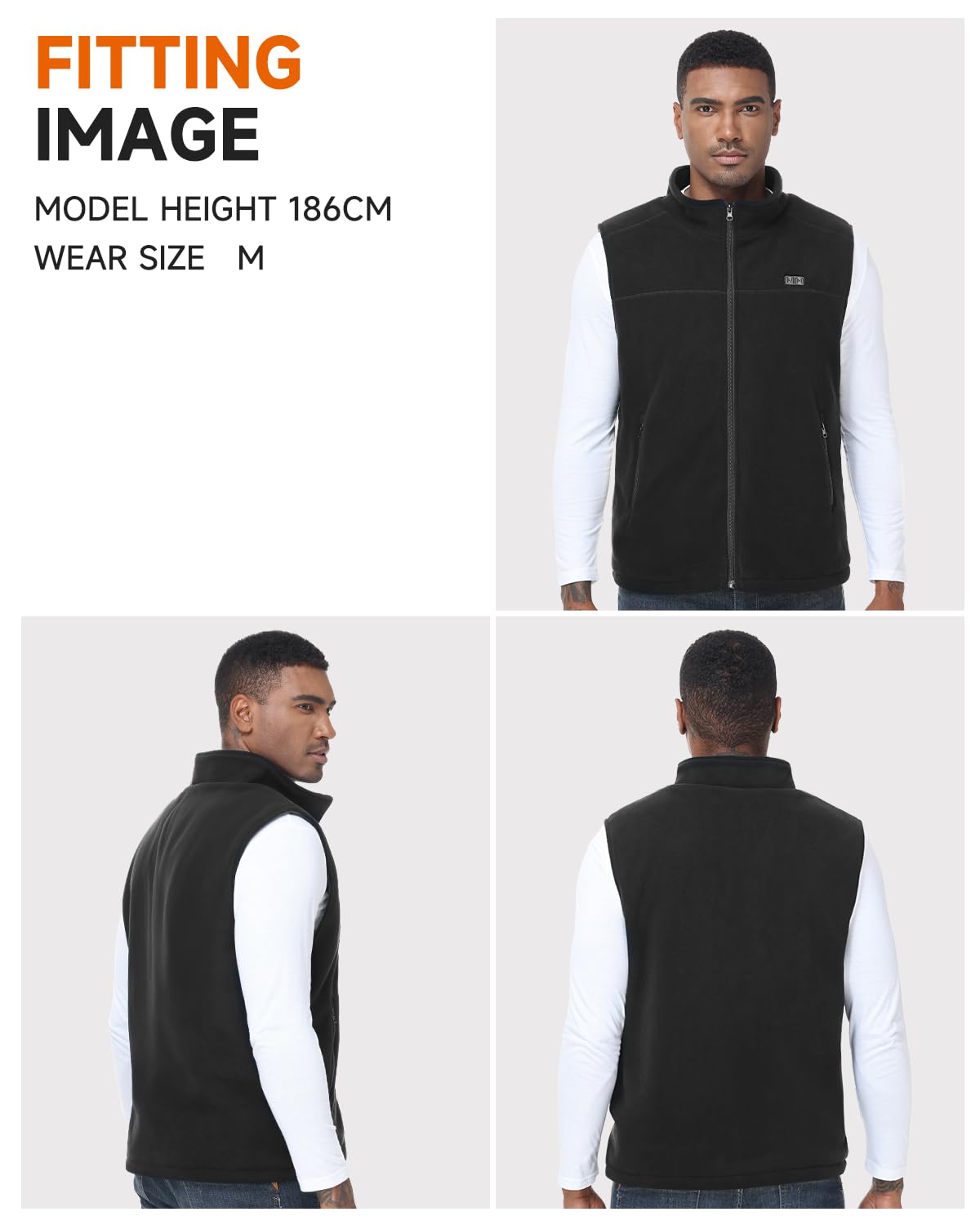 LABCOOL heated vest machine-washable fabric for easy care after outdoor adventures.