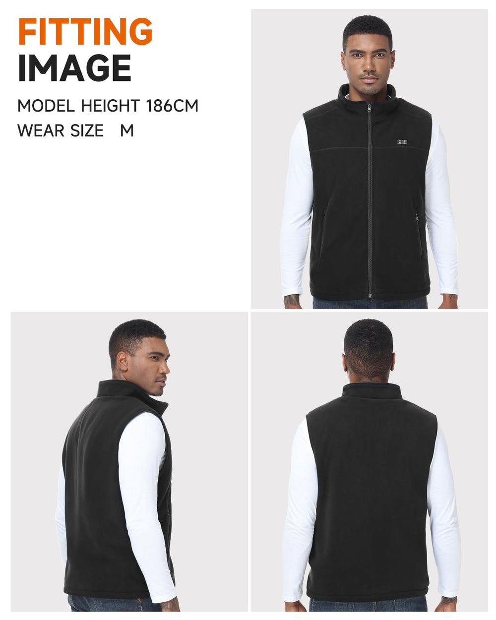 LABCOOL heated vest machine-washable fabric for easy care after outdoor adventures.
