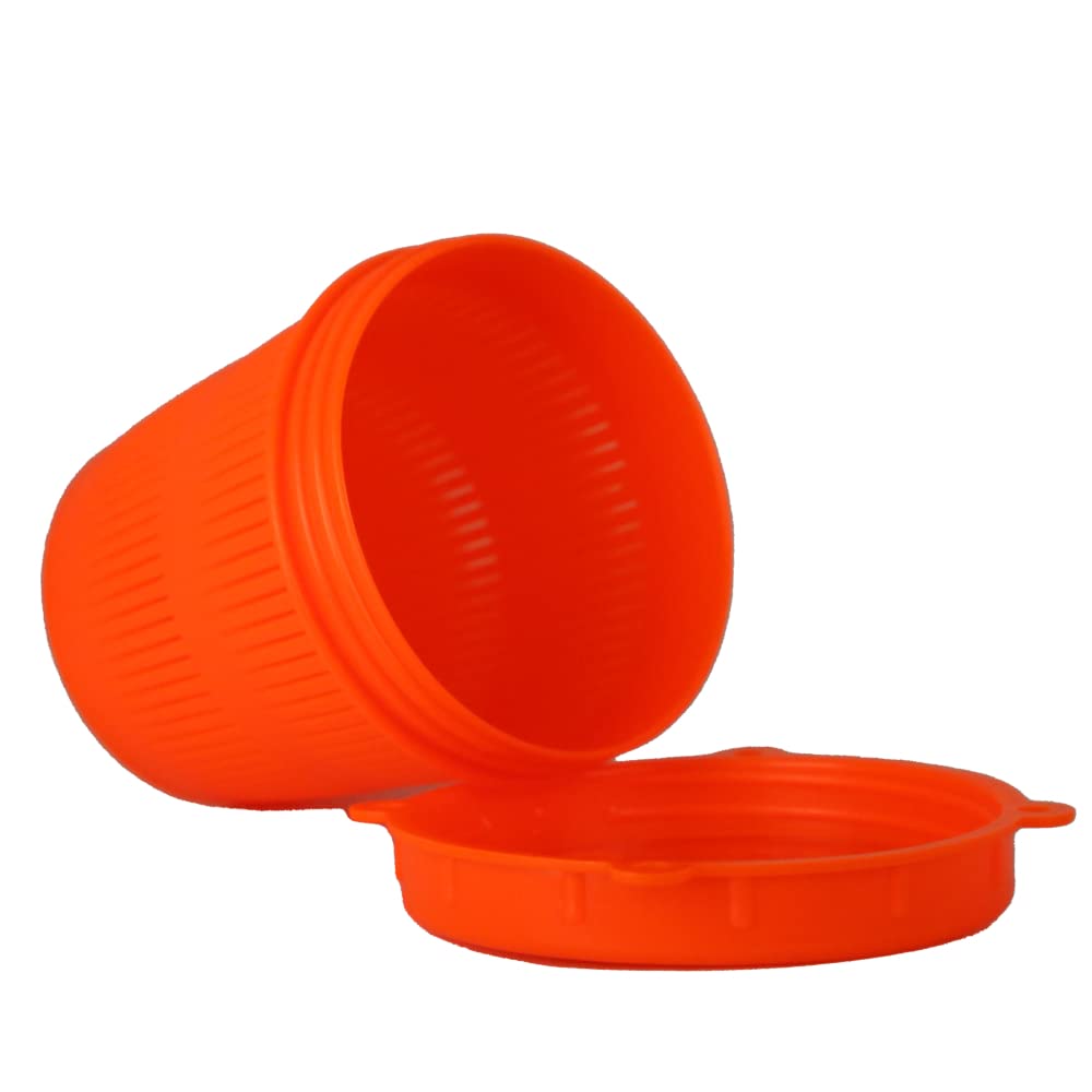 Ladner Traps bait cup lid with eyelets secure attachment to a trap