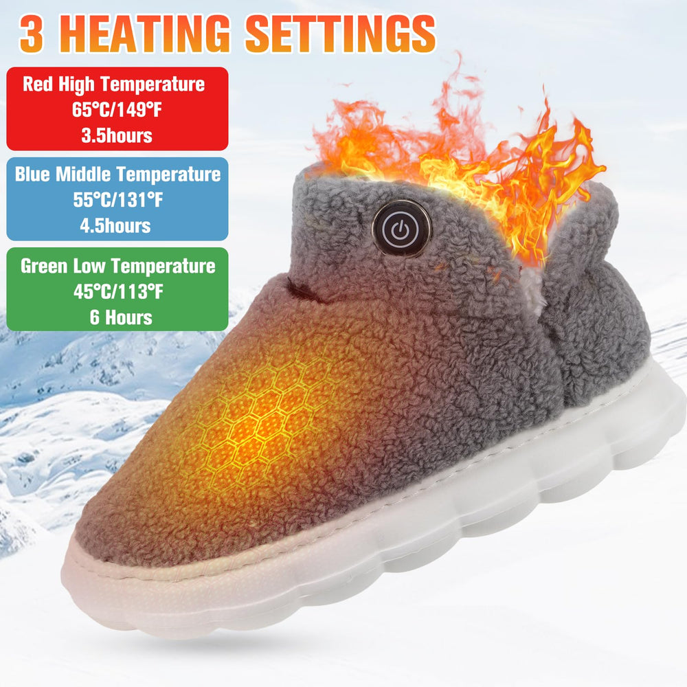 Laelr foot warmer shows battery-pocket design for cordless, tangle-free use.
