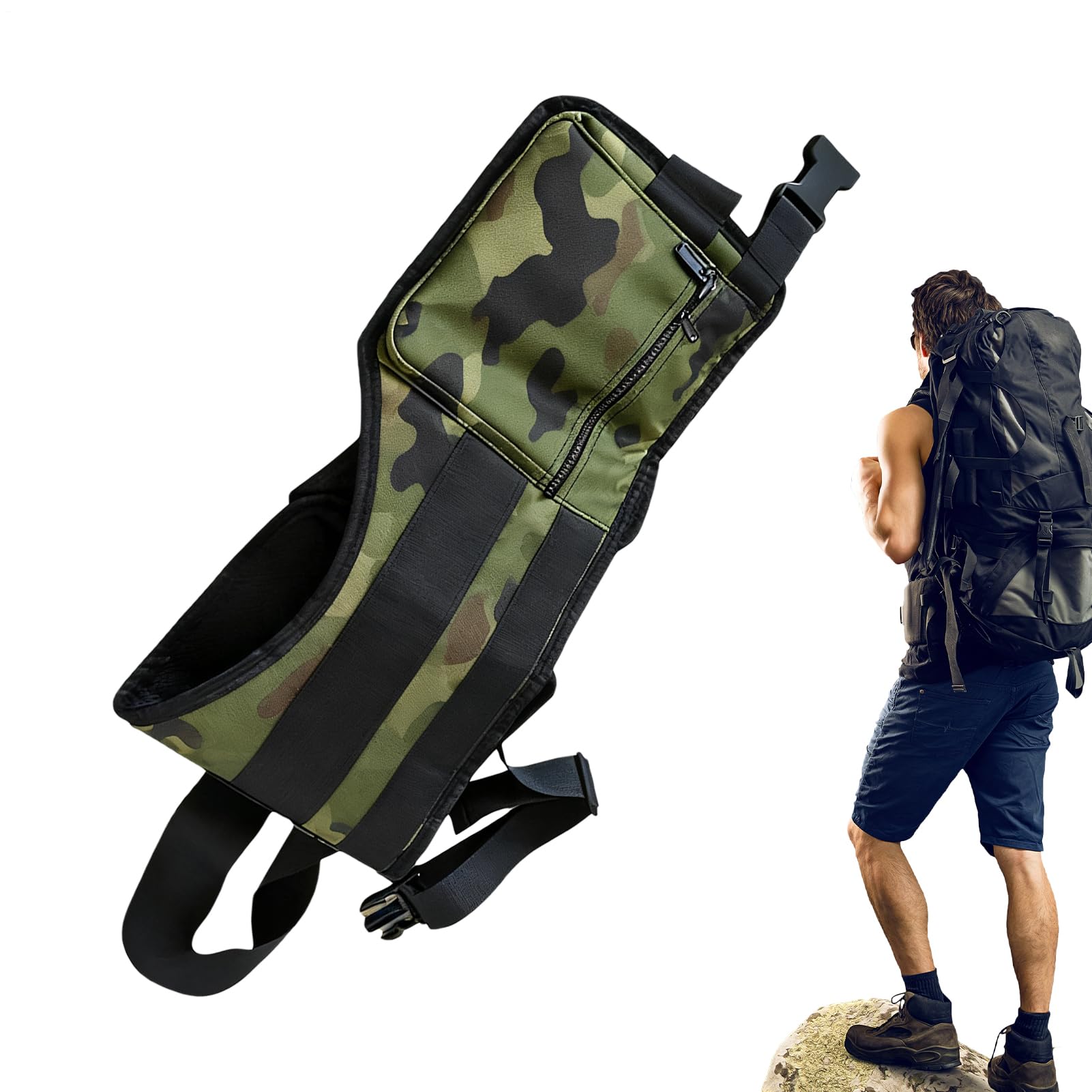 Ideal for camping, hiking, and hunting adventures with reliable support.