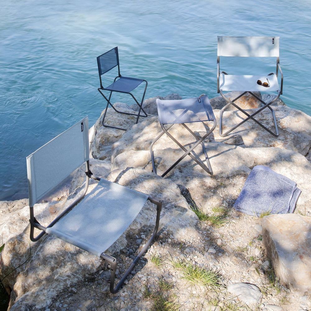 Lafuma CNO Ocean II chair closed for compact transport and storage