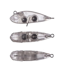 Lagnlnaoy 30-piece blank lures laid out for customization and inshore crappie fishing.
