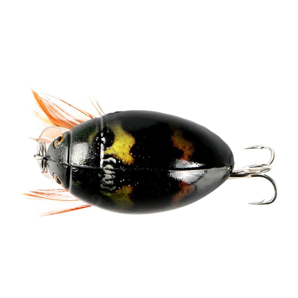 Lagnlnaoy floating crankbait with noise helps trigger strikes in murky water.