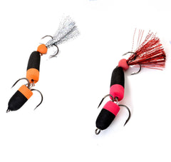 Lagnlnaoy Mandula swimbait 2pc set on display, lifelike motion for freshwater fishing