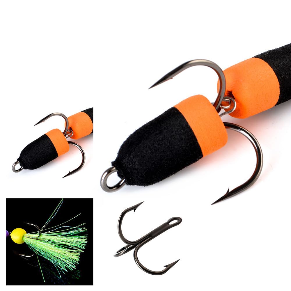 Lagnlnaoy Mandula swimbait color pattern with orange, pink and black accents
