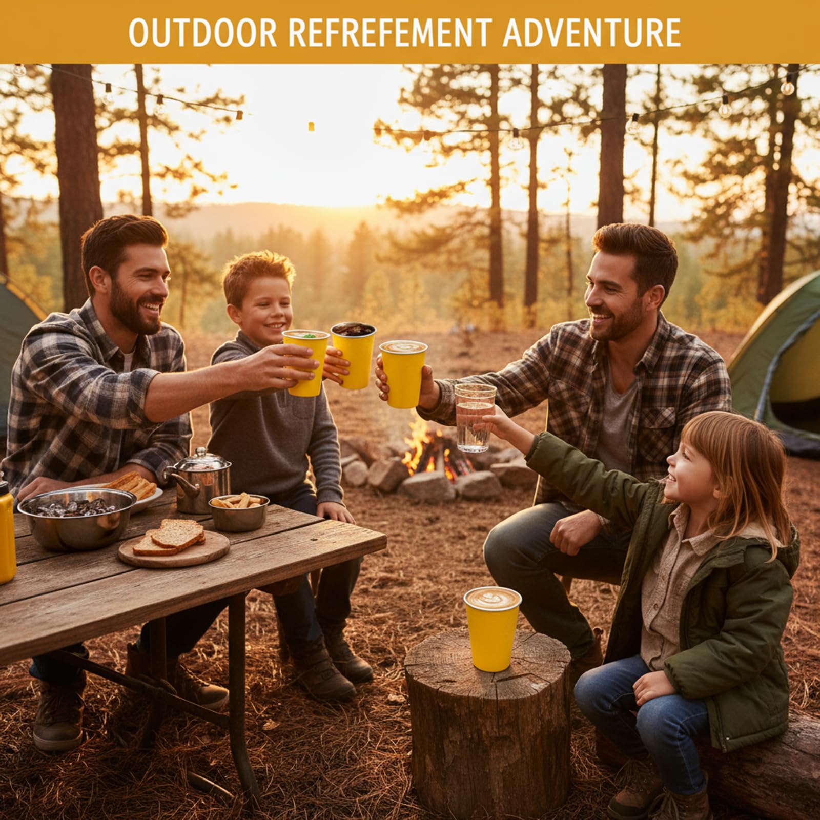 LAIJIANG cups suitable for family meals, parties, and outdoor adventures.