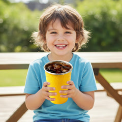 LAIJIANG cups feature frosted matte finish for modern look and easy grip.