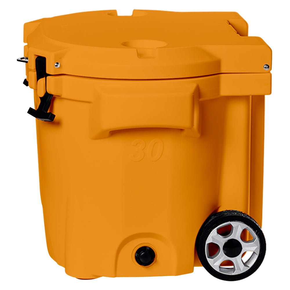 LAKA cooler holds 24 cans plus ice for weekend adventures