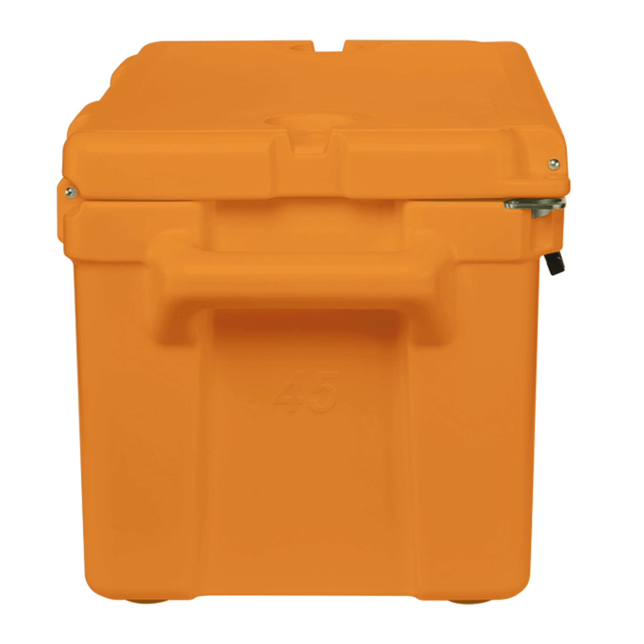 LAKA cooler accommodates up to 45 lb of ice for long-lasting chill.